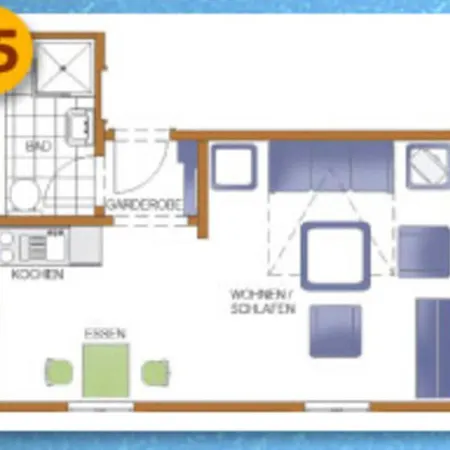 Ostseepark Waterfront Captains Haus 15 * Heringsdorf (Usedom)